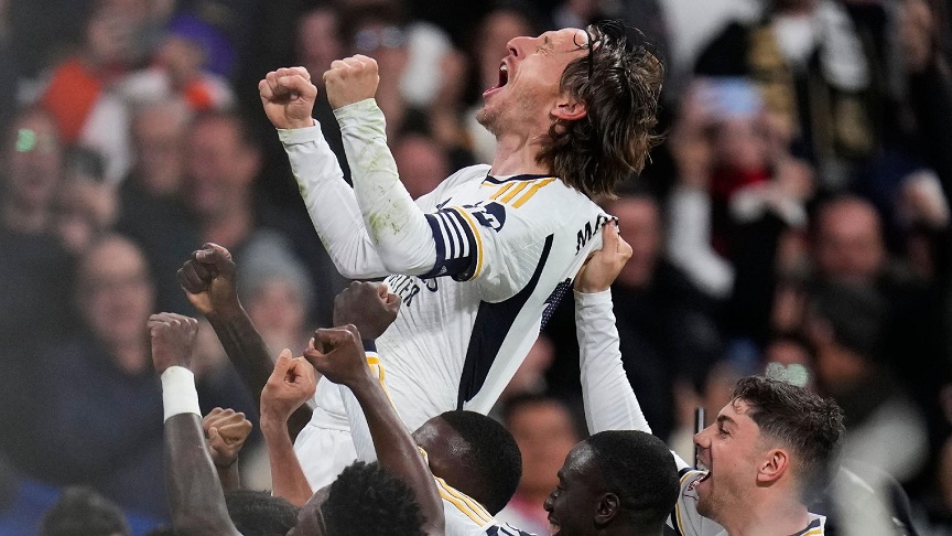 Luka Modric wurde bei Real Madrid zum Ersatzspieler degradiert